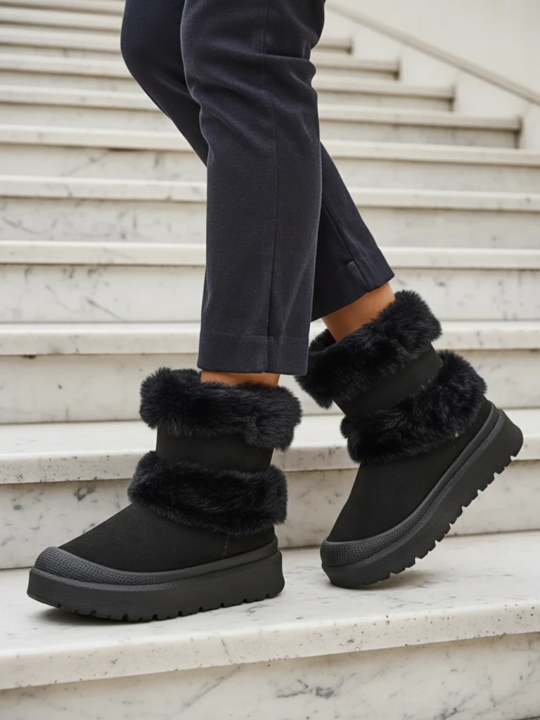 Дамски снежни ботуши Royalfashion Rozoli