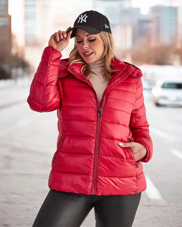 Дамско ватирано зимно яке Royalfashion