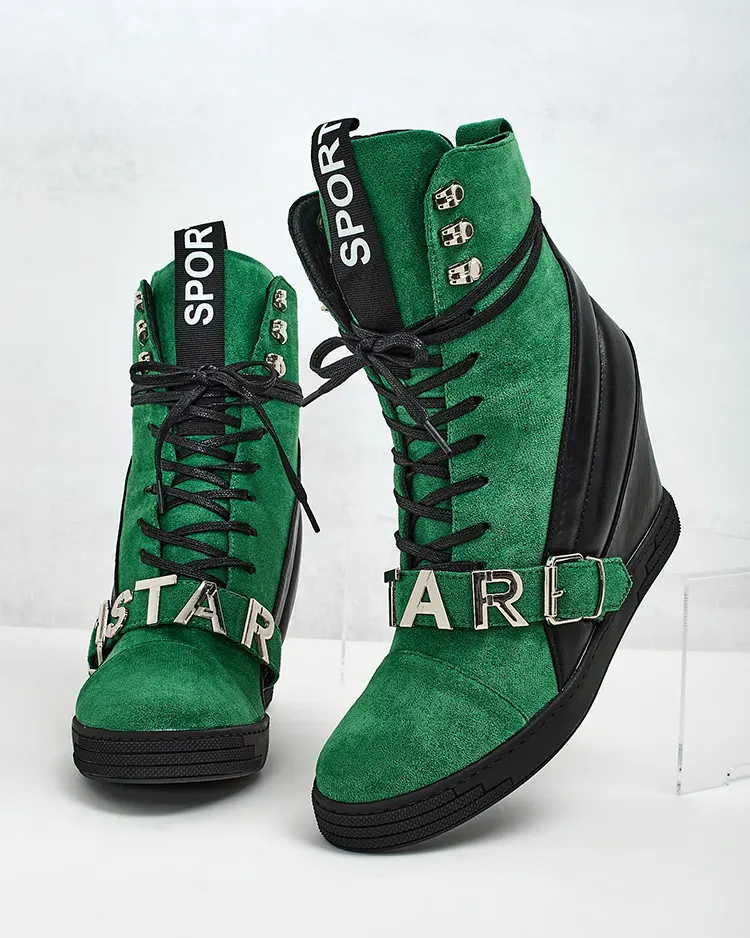 Royalfashion дамски боти Ronii на токчета