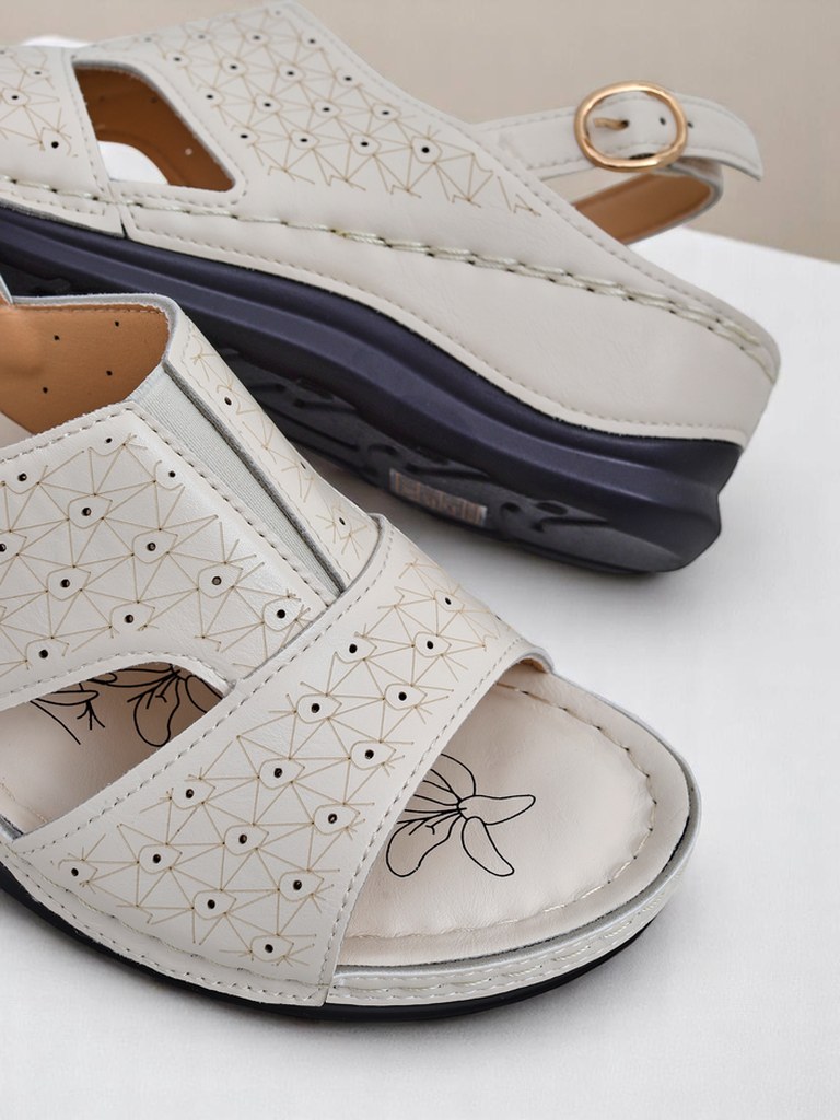 Royalfashion Дамски сандали на ниска платформа Comfort Chic