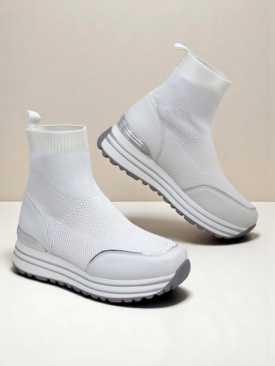 Royalfashion Дамски високи кецове HighStep Fusion