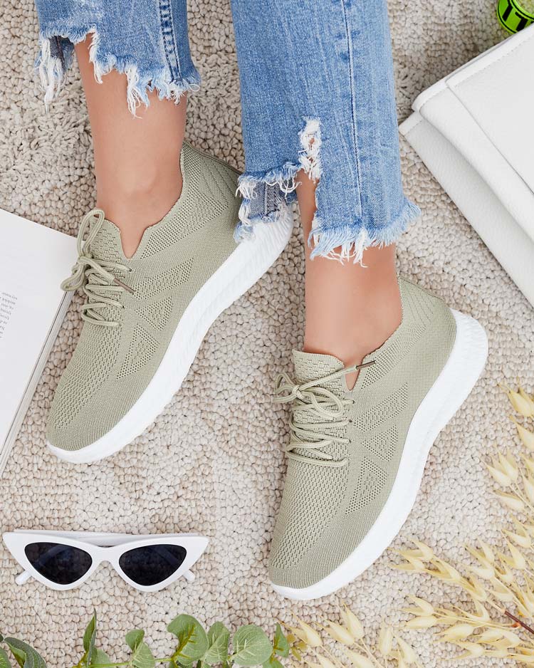 Royalfashion Дамски спортни обувки от плат Vobullo