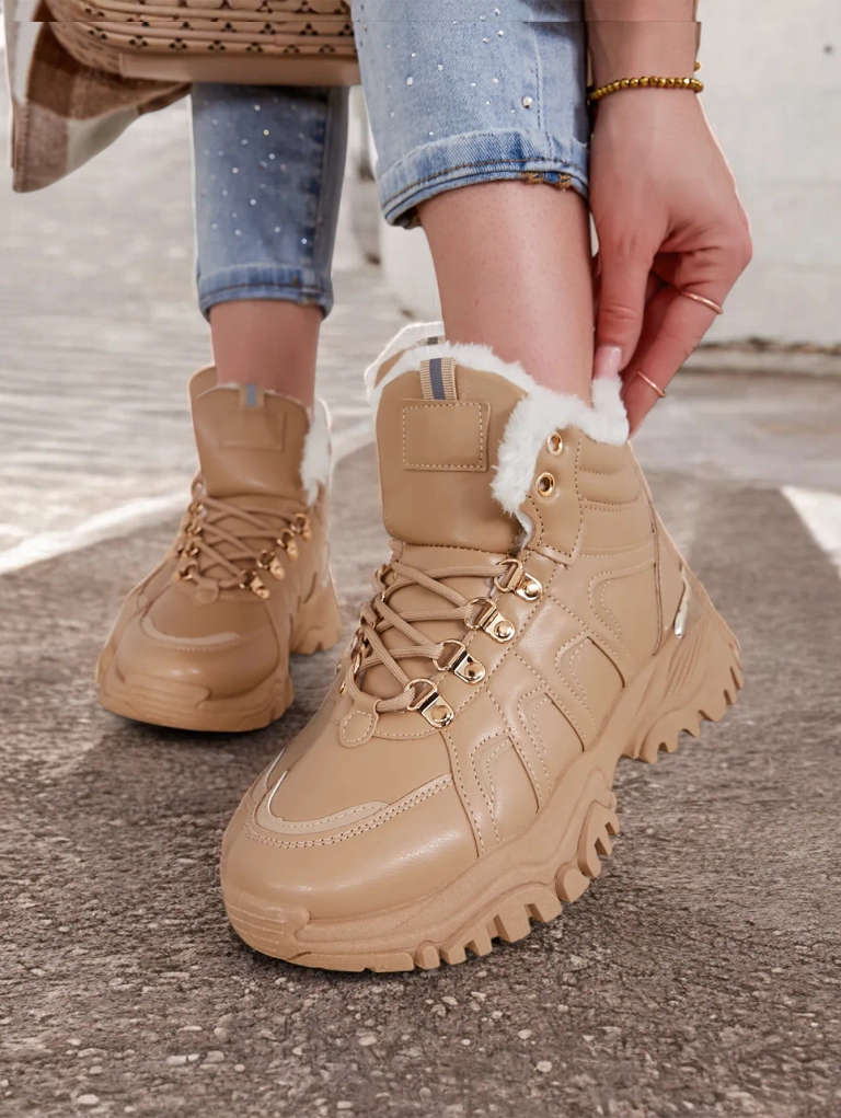 Дамски обувки Royalfashion с плюшено подплънка Мегигна