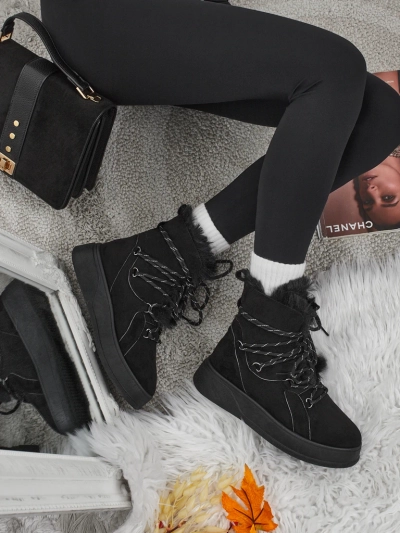 Buty a'la śniegowce damskie Ravea