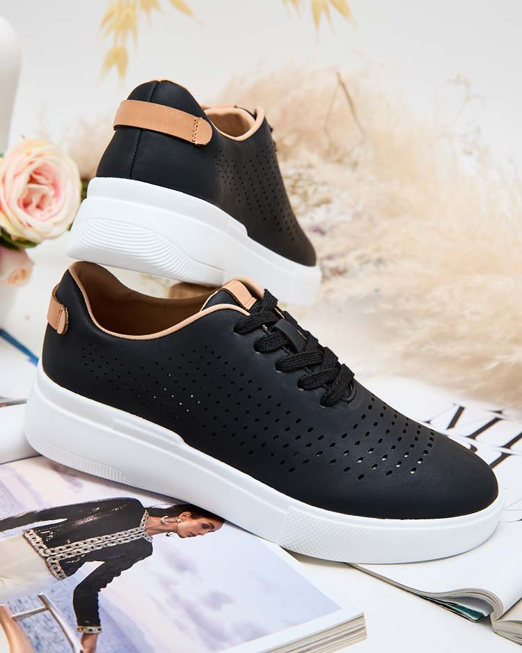 Royalfashion Дамски ажурни спортни обувки Deromias