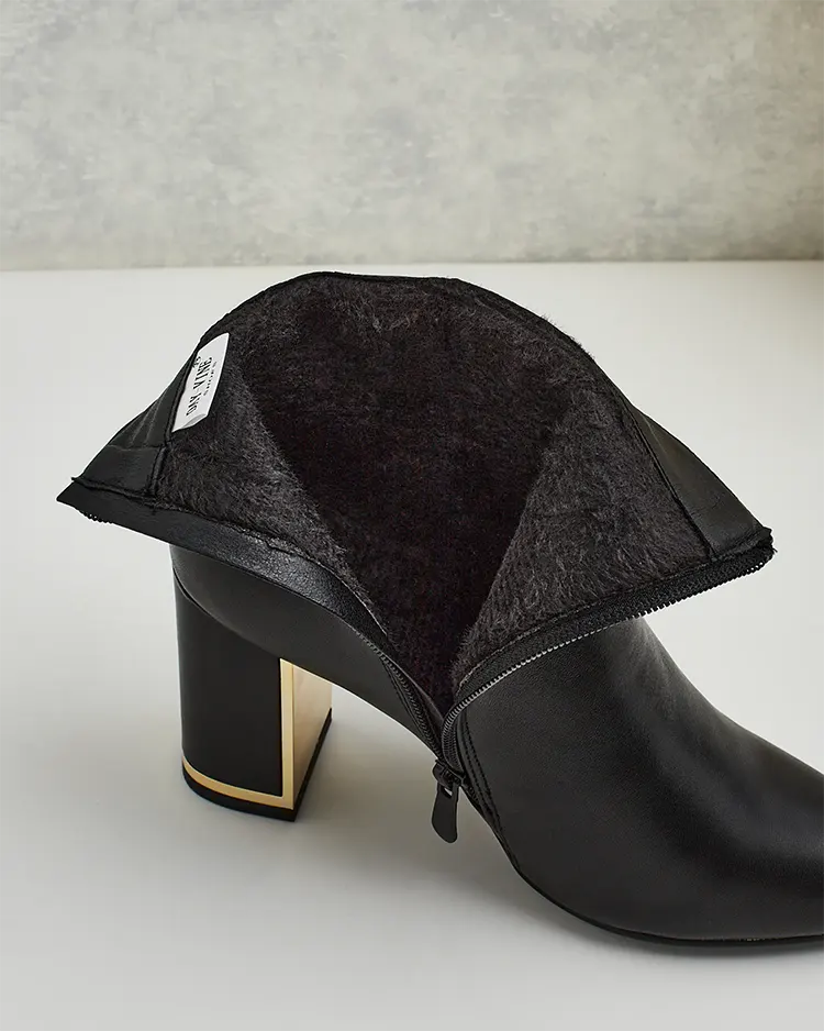 Royalfashion Дамски ботуши с токчета Dollame