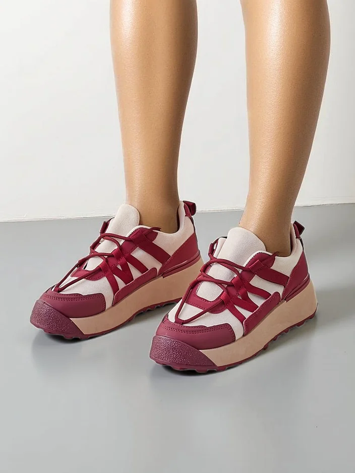 Royalfashion Дамски платформи Кецове Venusoe