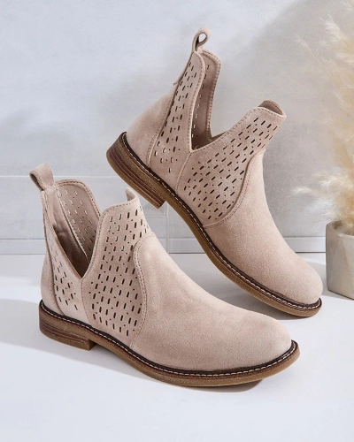 Royalfashion Дамски ботуши Ovilla от велур eko