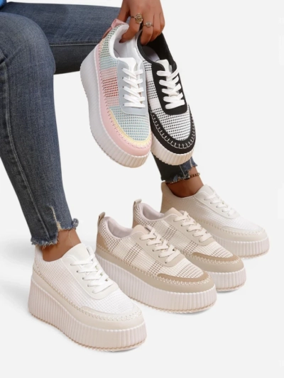 Royalfashion дамски платформи обувки Siserra