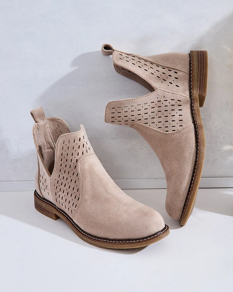 Royalfashion Дамски ботуши Ovilla от велур eko