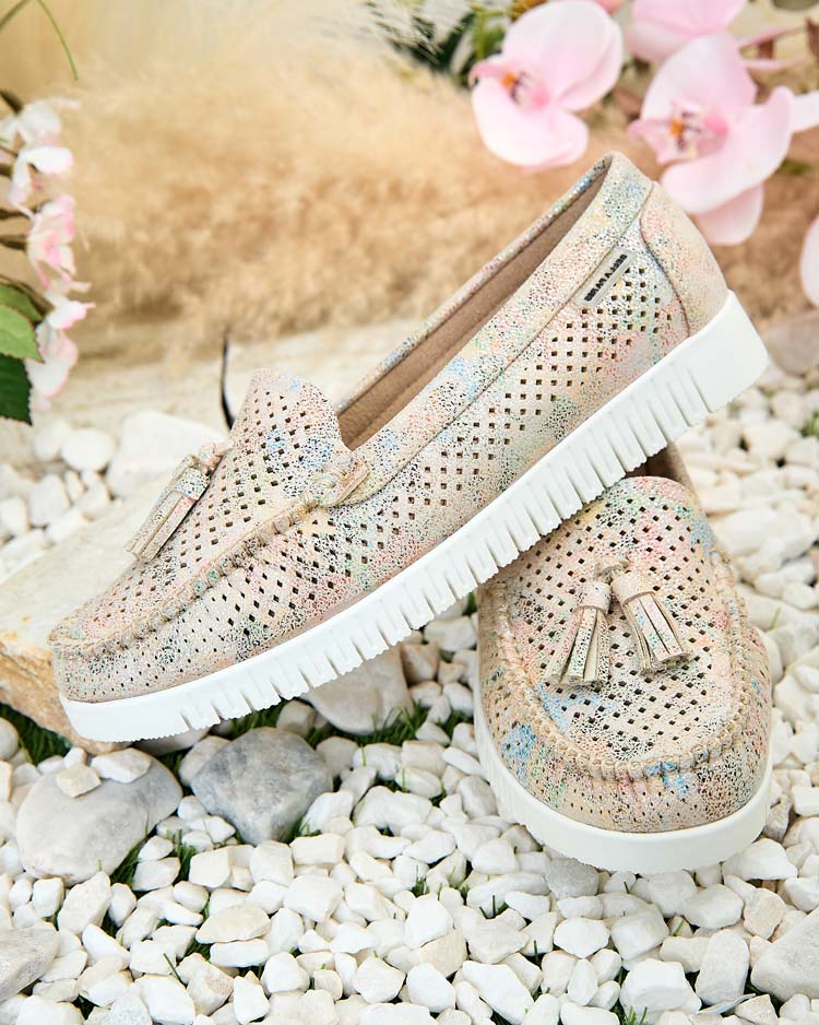 Royalfashion Дамски ажурни мокасини Molaffa