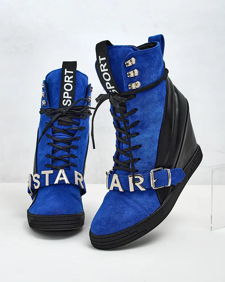 Royalfashion дамски боти Ronii на токчета