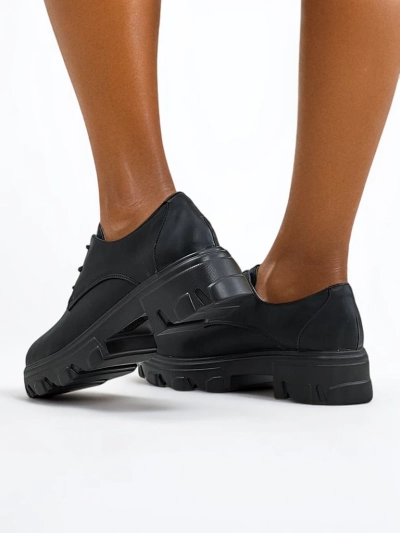 Обувки Royalfashion за жени с по-дебела подметка Gofey