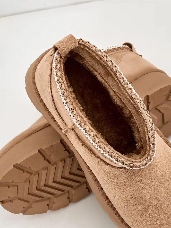 Royalfashion Дамски къси ботуши a'la snow boots Xoalla