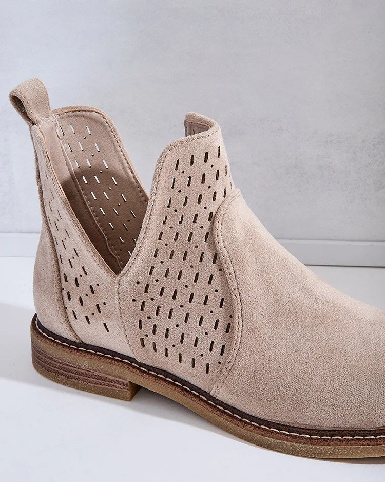 Royalfashion Дамски ботуши Ovilla от велур eko