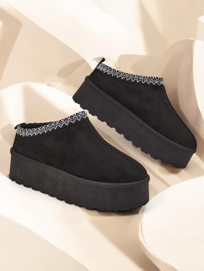 Royalfashion Къси ботуши, подобни на дамски зимни ботуши Фесио