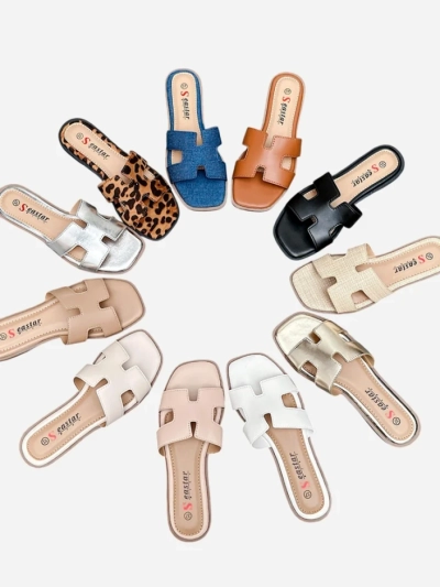 Royalfashion Женски плоски сандали Eval