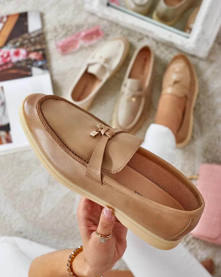 Royalfashion Елегантни дамски мокасини Leosi