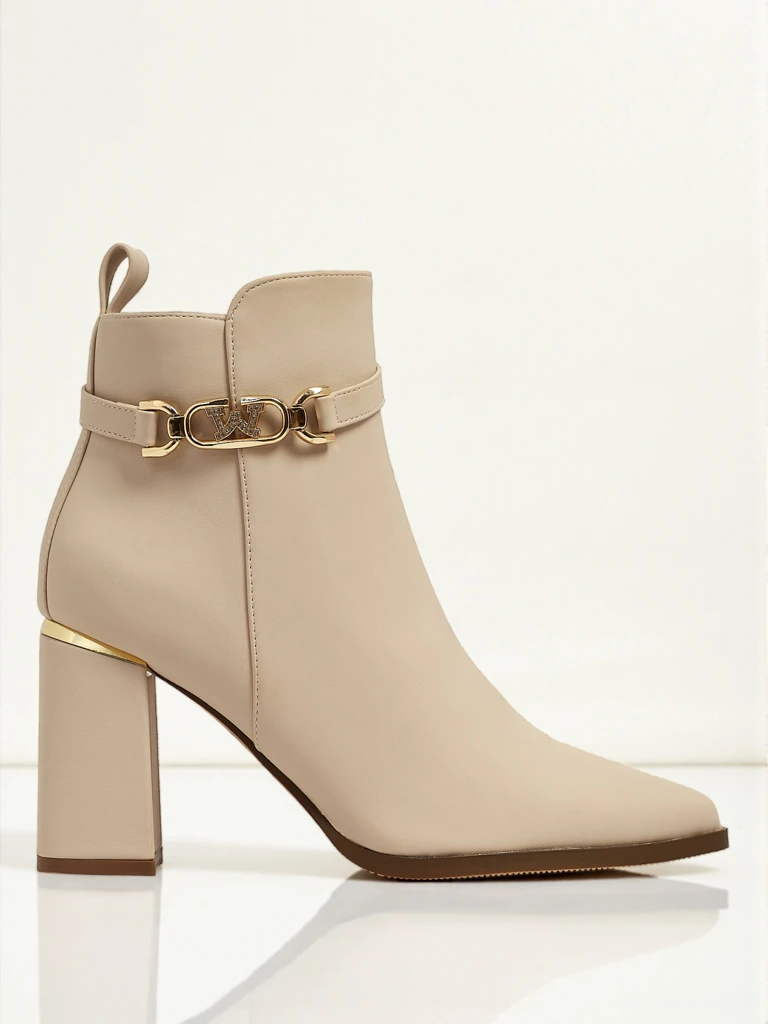 Дамски еко велурени боти на ток Ostirena