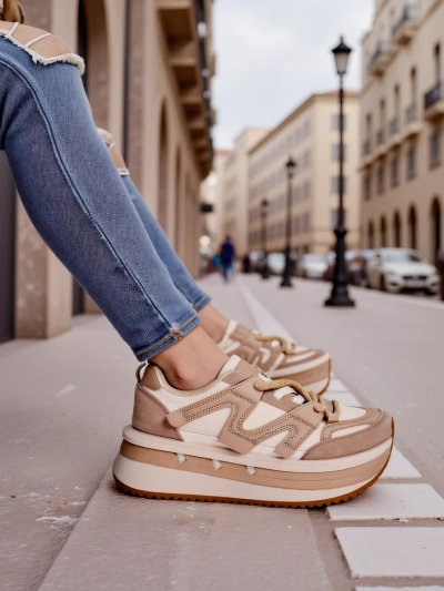 Royalfashion дамски платформи спортни маратонки Eviger