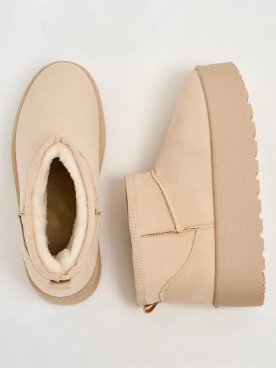 Royalfashion Дамски ботуши за сняг на платформа a'la Dagodo