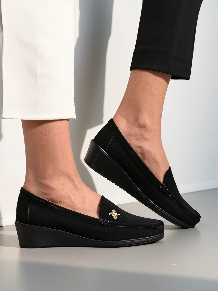 Royalfashion Женски мокасини на ниска платформа Lomman