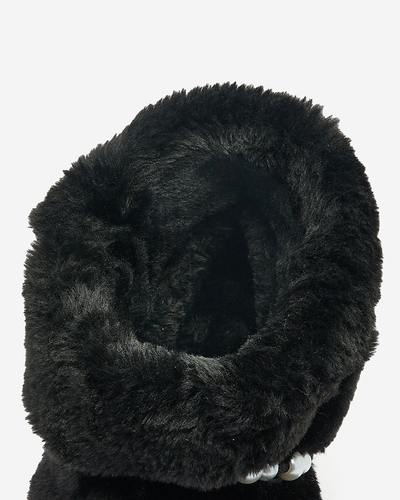 Royalfashion Дамски ботуши за сняг с перли Cuvilav