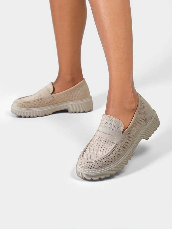 Royalfashion Женски еко-кожа мокасини Дюни