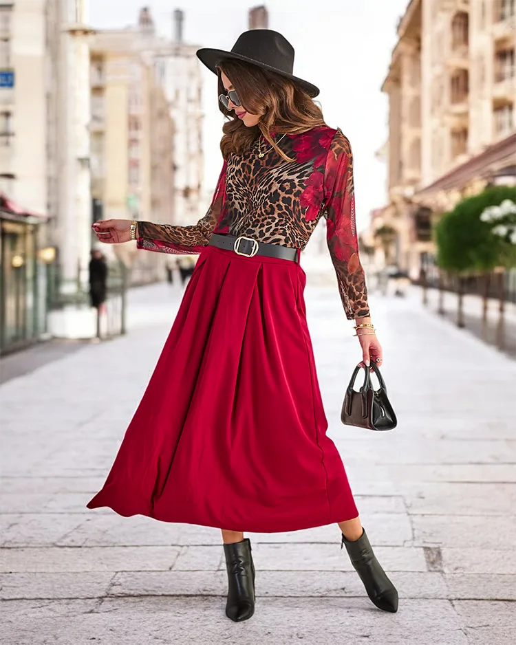 Royalfashion Дамска блуза с принт