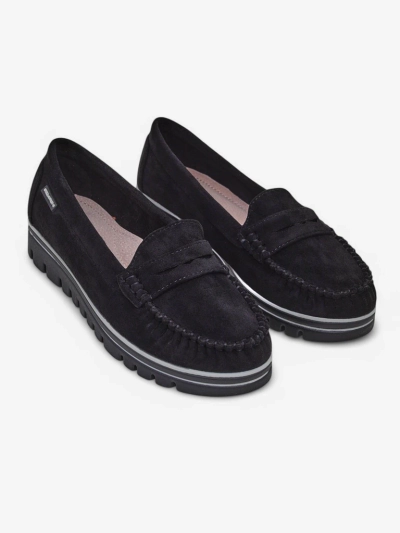 Sabella Черни Мокасини от Еко кожа