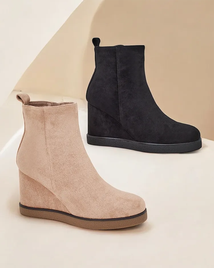 Дамски ботуши на киле Royalfashion Sierra