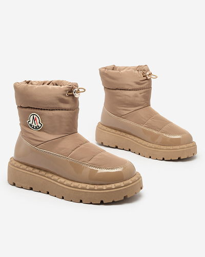 Royalfashion Дамски ботуши за сняг в кафяв цвят Ireda