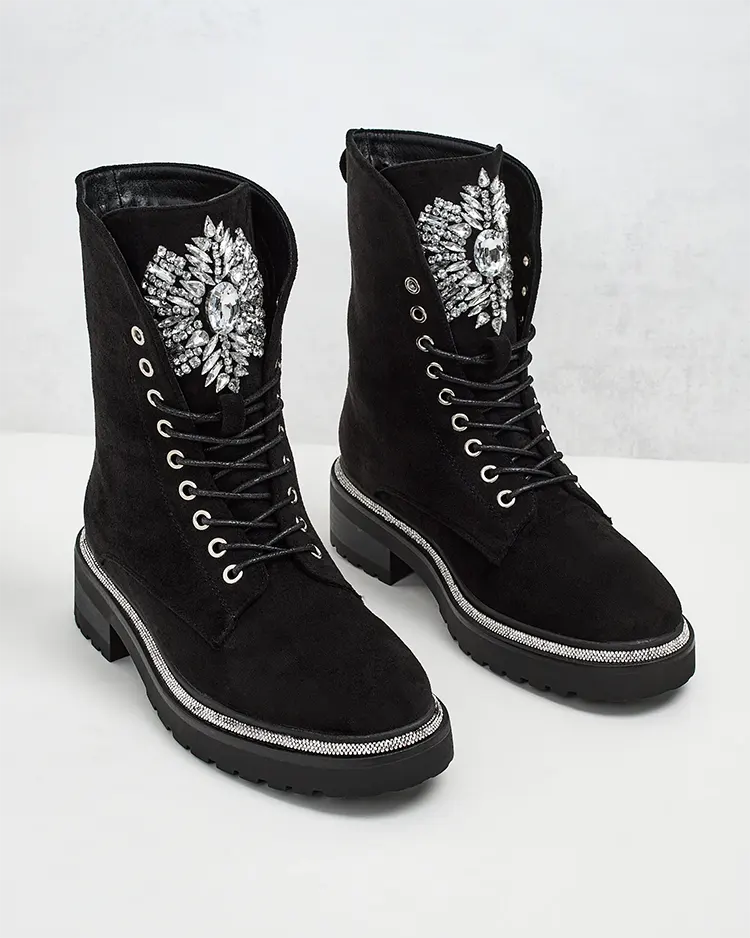 Royalfashion Дамски високи ботуши Sinno