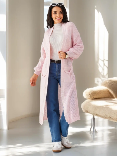 Royalfashion Акрилен плетен дамски кардиган