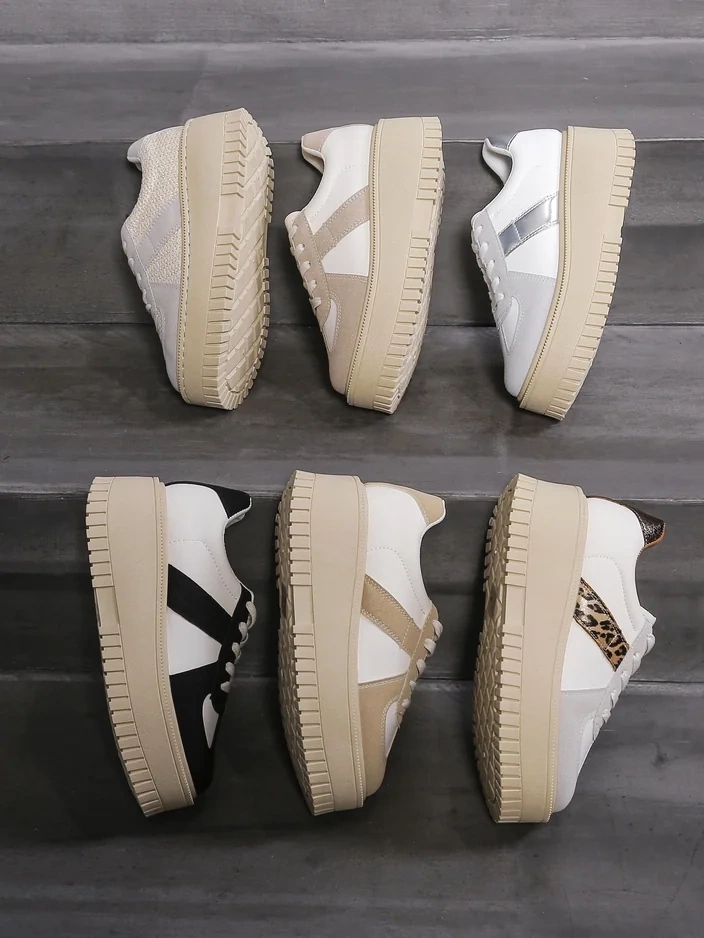 Royalfashion Дамски платформи Кецове Venusoe