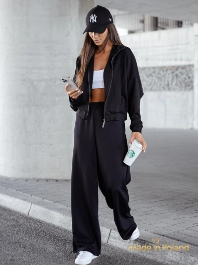 Дамски вискозен комплект анцуг Long Waves