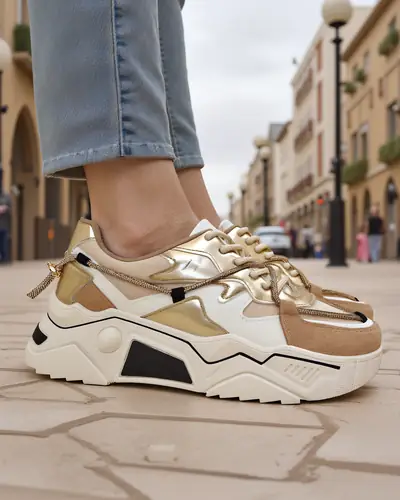 Royalfashion Дамски спортни маратонки Лилон