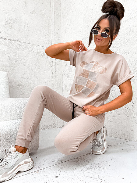 Royalfashion Дамски комплект с циркони