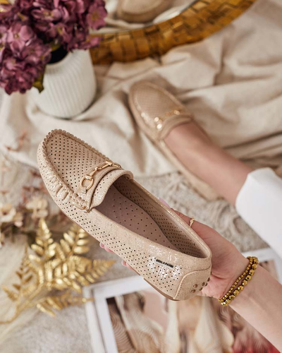 Royalfashion Дамски ажурни мокасини Mill