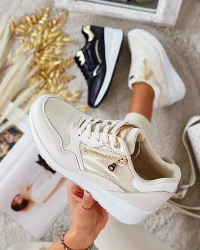 Royalfashion Дамски спортни кецове от котешка кожа Nentas