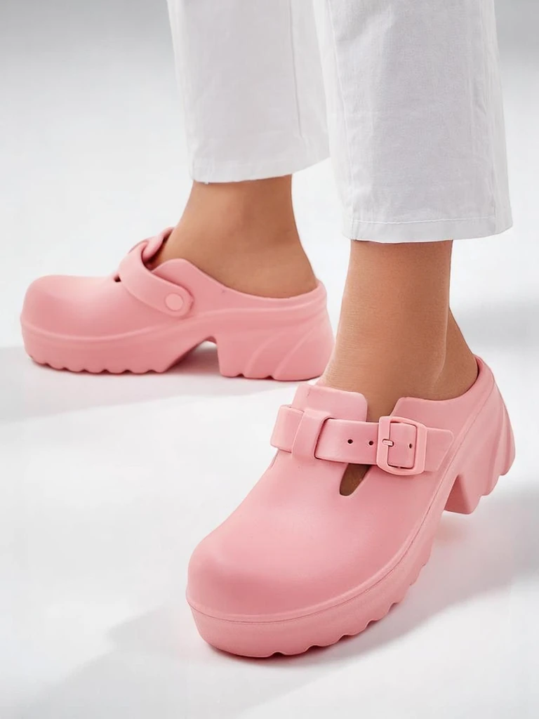 Royalfashion Дамски гумени сандали с токчета Voxones