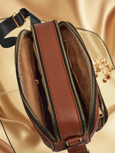 Малка дамска чанта от еко кожа Lunar Elegance