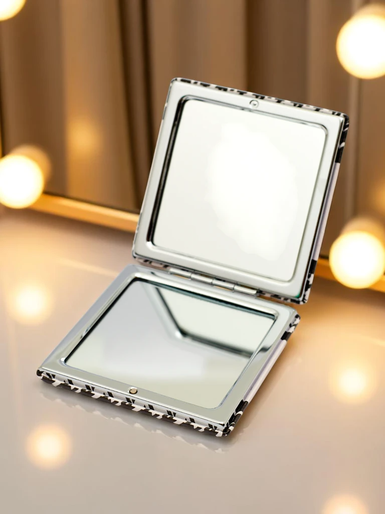 Royalfashion Мини дамско компактно огледалце за чанта