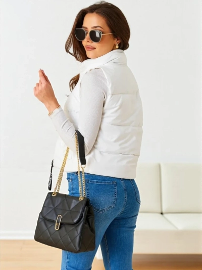 Royalfashion Дамско късо безръкавно яке