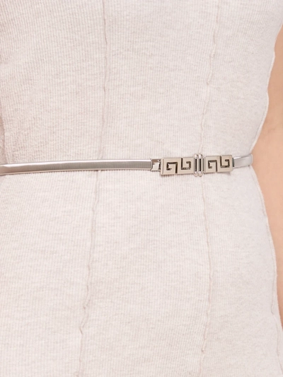 Дамски метален колан сребърен Heraklesa Greca glamour стилен 64-100 см