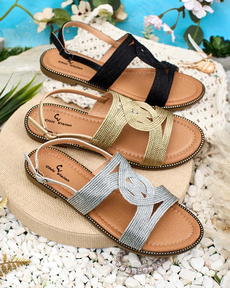 Royalfashion Дамски сандали Plecci