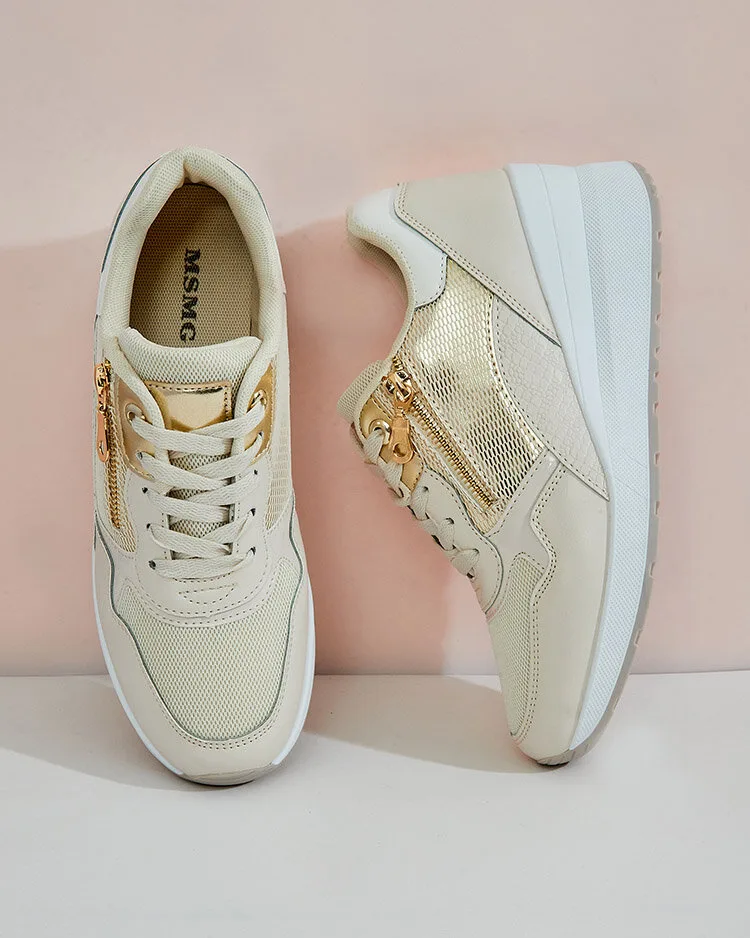 Royalfashion Дамски спортни кецове от котешка кожа Nentas