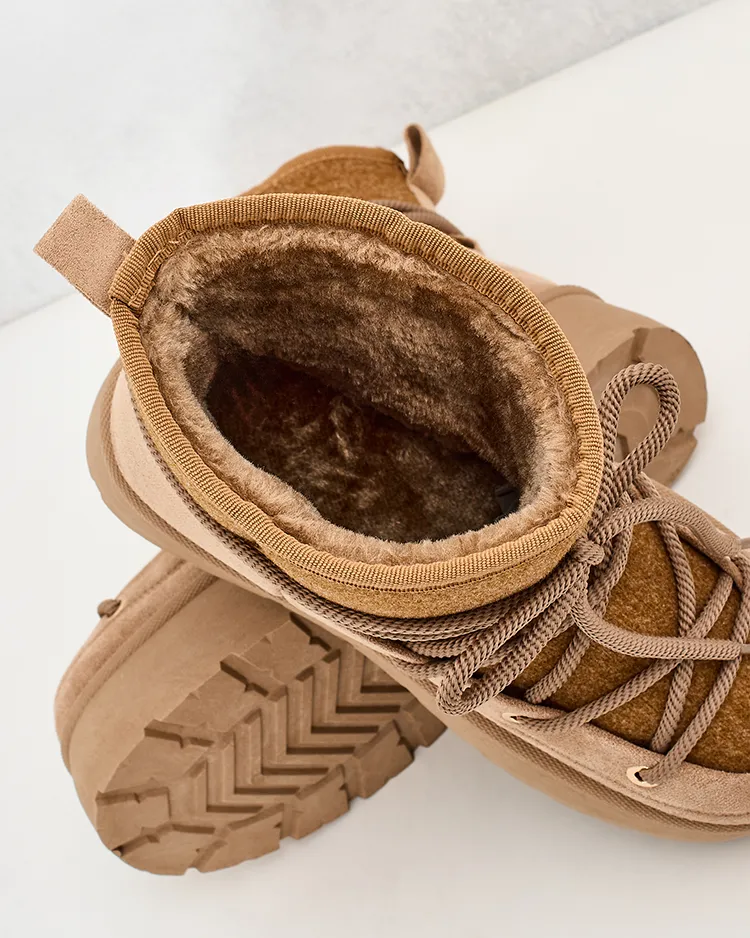 Royalfashion Дамски ботуши за сняг Filori с дантела