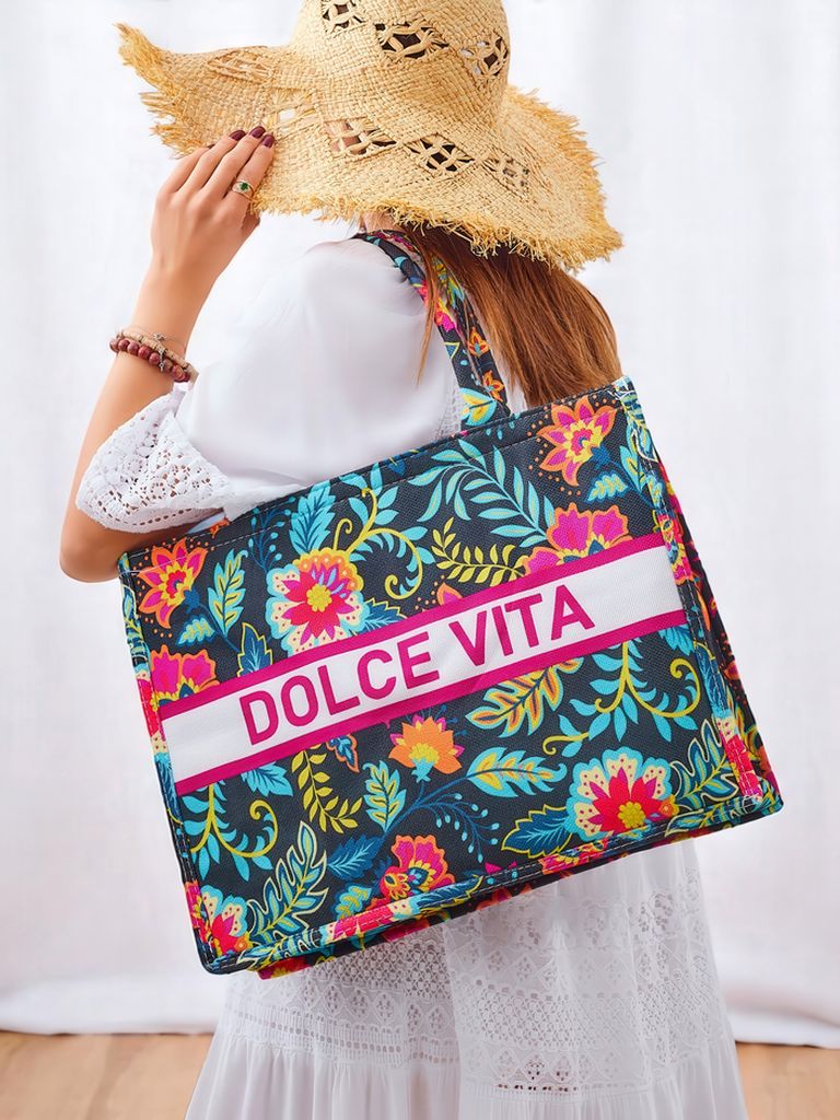 Royalfashion Платнена чанта Dolce Vita Mood