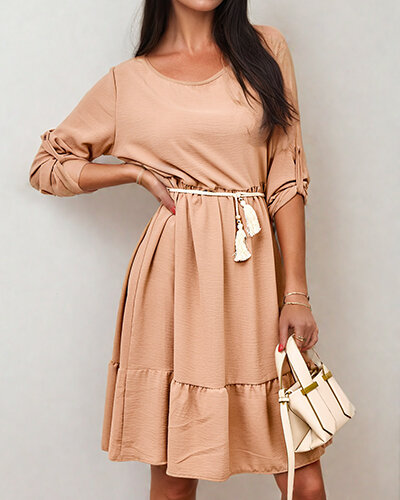 Royalfashion Дамска рокля с дължина до коляното